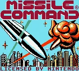 Missile Command – Titulní obrazovka