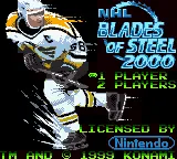 NHL Blades of Steel 2000 – Titelbildschirm