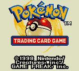 Pokémon Trading Card Game – Titelbildschirm
