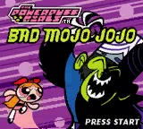 The Powerpuff Girls: Bad Mojo Jojo – Titulní obrazovka