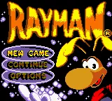 Rayman (GBC) – Title screen