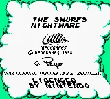 The Smurfs' Nightmare – Écran-titre