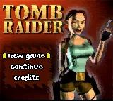 Tomb Raider – Titulní obrazovka