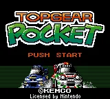 Top Gear Pocket – Titelbildschirm