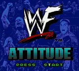 WWF Attitude – Titulní obrazovka