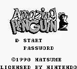 Amazing Penguin – Title screen