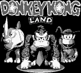 Donkey Kong Land – Title screen