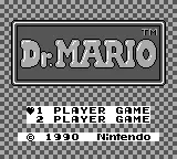 Dr. Mario – Écran-titre