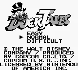 DuckTales – Titelbildschirm