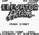 Elevator Action – Écran-titre