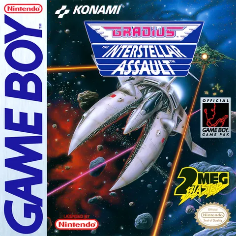 Gradius: The Interstellar Assault (Nemesis II) – boxart