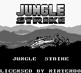 Jungle Strike – Title screen
