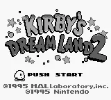Kirby's Dream Land 2 – Écran-titre