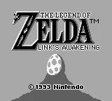The Legend of Zelda: Link's Awakening (DX) – Écran-titre