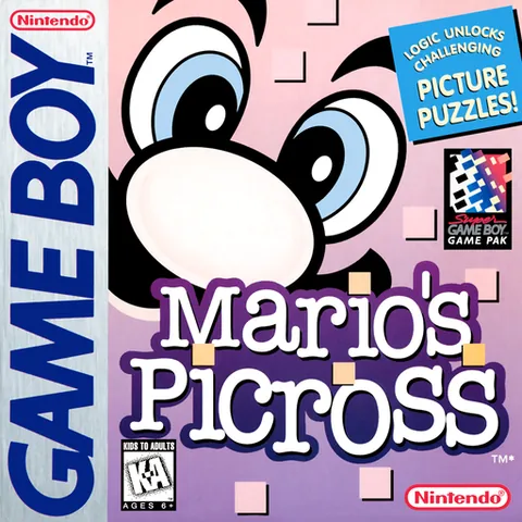 Mario's Picross – boxart