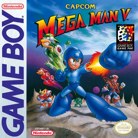 Mega Man V – boxart