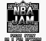 NBA Jam – Title screen