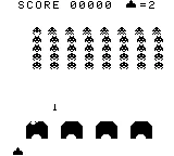 Space Invaders – In-game