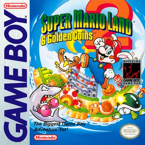 Super Mario Land 2: 6 Golden Coins – boxart