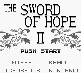The Sword of Hope II – Écran-titre