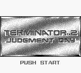 Terminator 2: Judgment Day – Titulní obrazovka