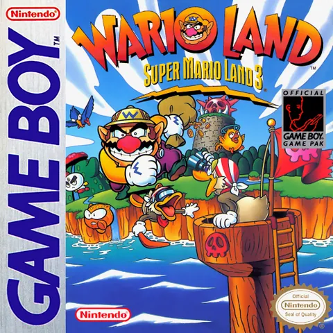 Wario Land: Super Mario Land 3 – boxart