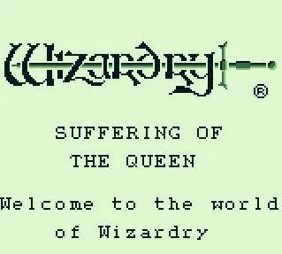 Wizardry Gaiden I: Suffering of the Queen – Aus dem Spiel