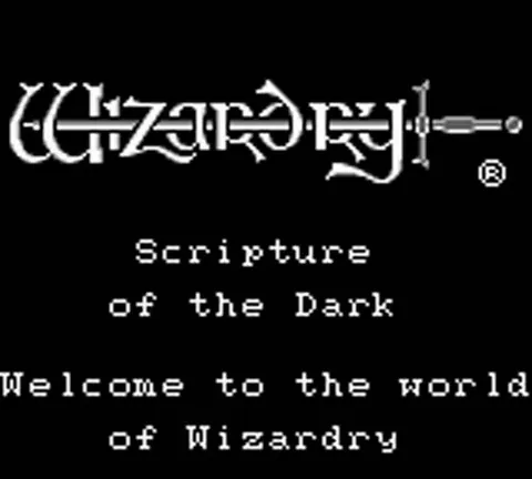 Wizardry Gaiden III: Scripture of the Dark – Aus dem Spiel
