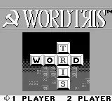 Wordtris – Titulní obrazovka
