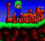 Lemmings – Titelbildschirm