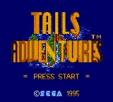 Tails Adventure – Titelbildschirm