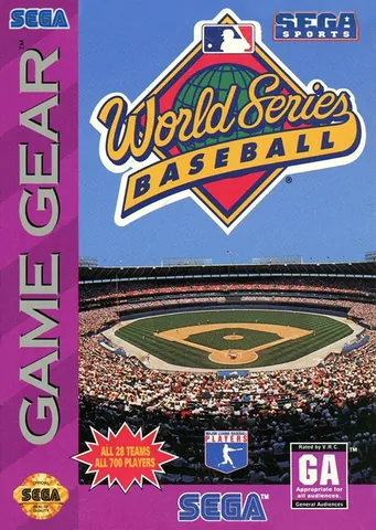World Series Baseball – boxart