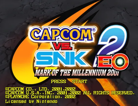 Capcom vs. SNK 2 EO – Aus dem Spiel