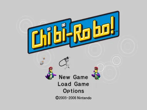 Chibi-Robo! – Title screen