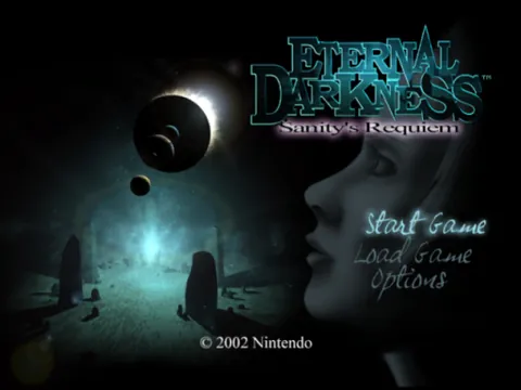 Eternal Darkness: Sanity's Requiem – Titelbildschirm