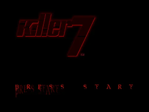 Killer7 – Titulní obrazovka
