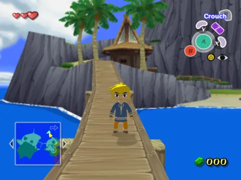 The Legend of Zelda: The Wind Waker – In-game
