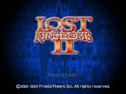 Lost Kingdoms II – Titulní obrazovka