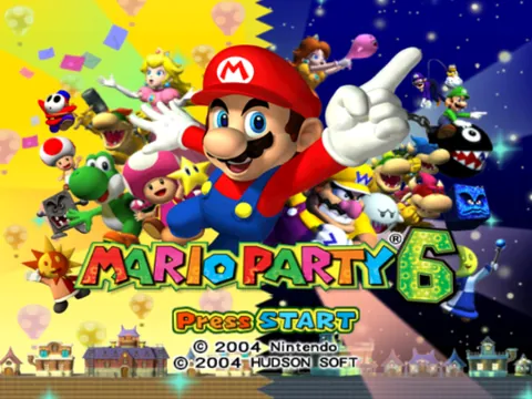 Mario Party 6 – Écran-titre