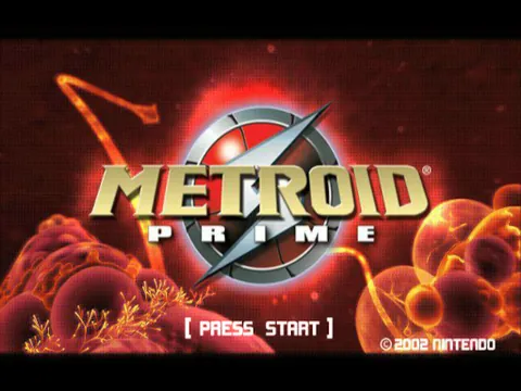Metroid Prime – Title screen