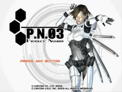 P.N.03 – Title screen