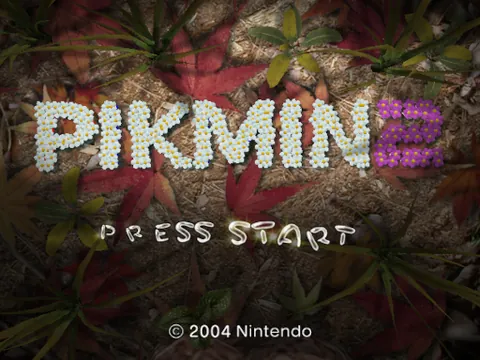 Pikmin 2 – Title screen
