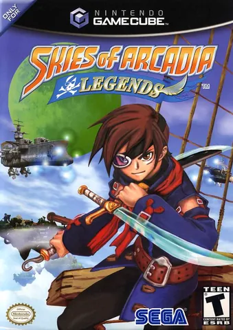 Skies of Arcadia Legends – boxart