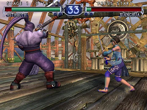 Soulcalibur II – En jeu