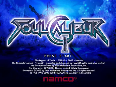 Soulcalibur II – Écran-titre