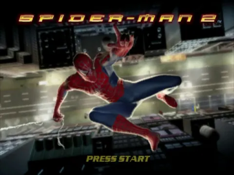 Spider-Man 2 – Title screen