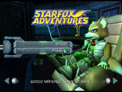 Star Fox Adventures – Écran-titre