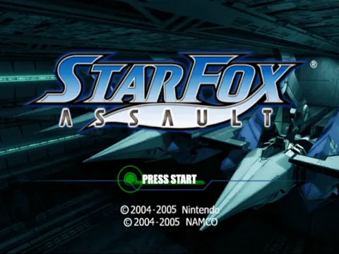 Star Fox: Assault – Titelbildschirm
