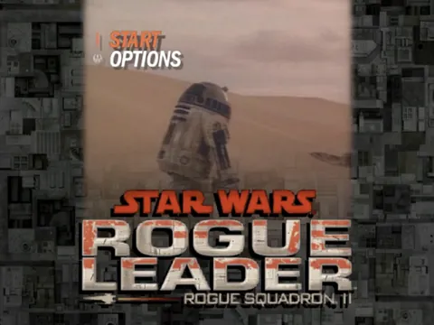 Star Wars Rogue Squadron II: Rogue Leader – Titelbildschirm