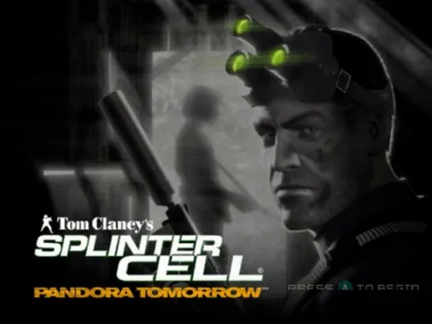 Tom Clancy's Splinter Cell: Pandora Tomorrow – Titulní obrazovka